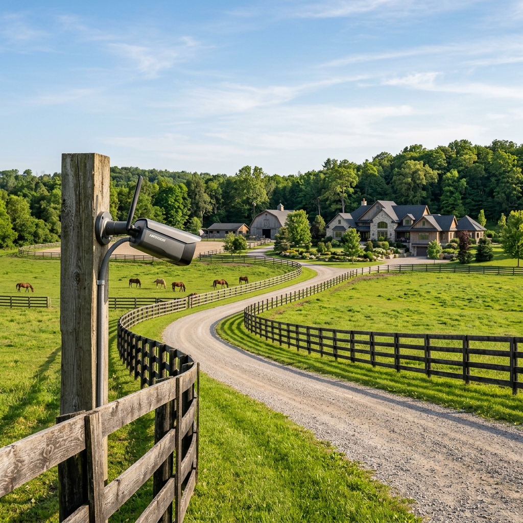 Why Rural Caledon Properties Need a Different Security Camera Strategy Than the Suburbs